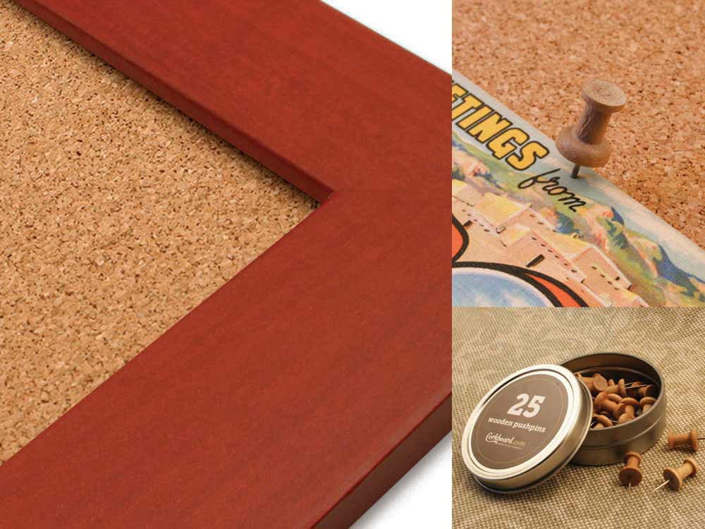 Cork Board 30" x 24" - Image 31