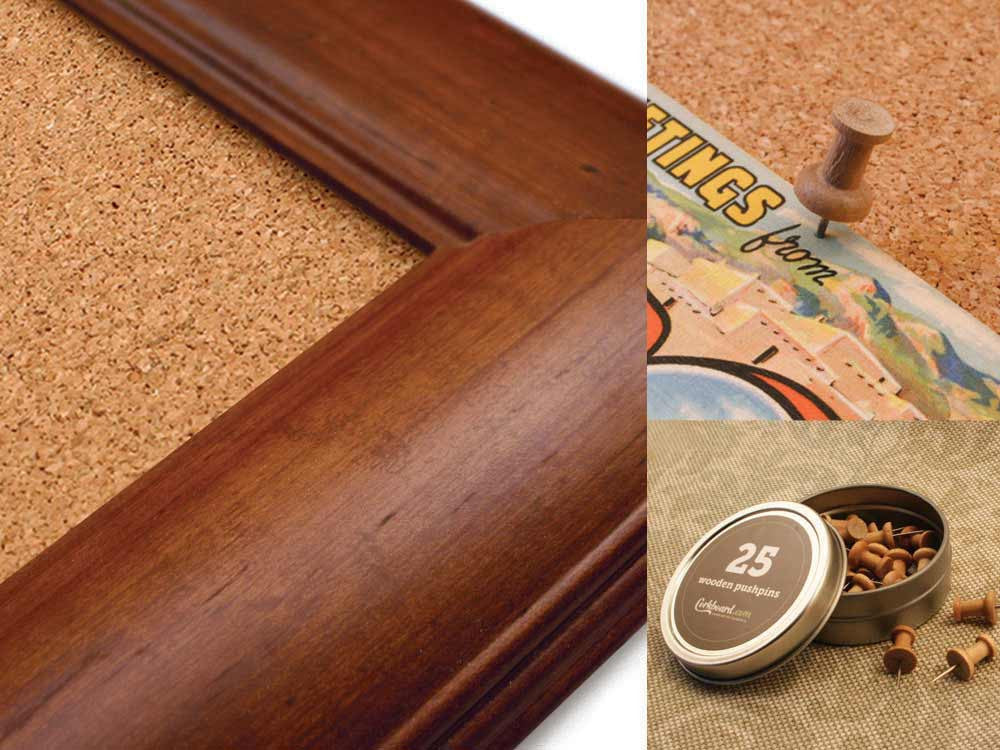 Cork Board 48" x 34" - Image 36